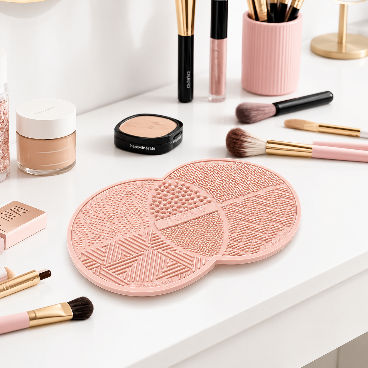 Makeup Brush Cleaning Mat