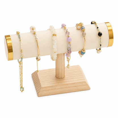 Stylish Wooden Jewelry Display Stand for Bracelets