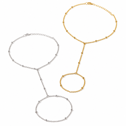 Stainless Steel Hand Chain Bracelet