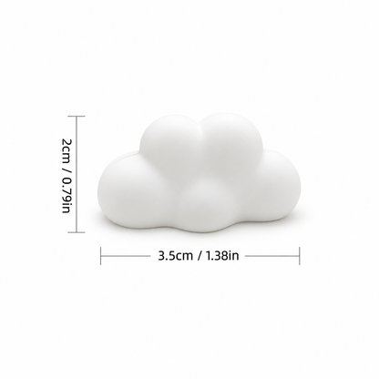 Set of 4 Cloud-Shaped Photo Holders