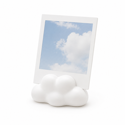 Set of 4 Cloud-Shaped Photo Holders