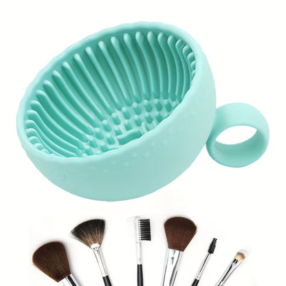 Makeup Brush Cleaner Bowl